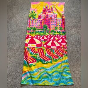 Don Cesar beach blanket Lilly Pulitzer style NWOT